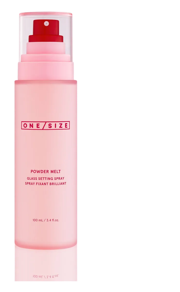 One/Size Powder Melt Glass Setting Spray