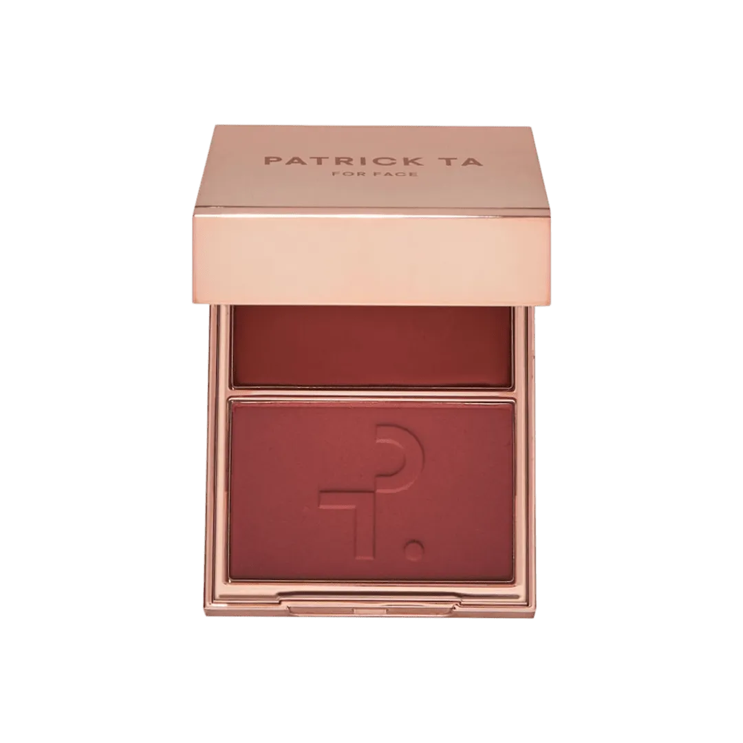 Patrick Ta Double Take Cream and Powder Blush in Just Enough