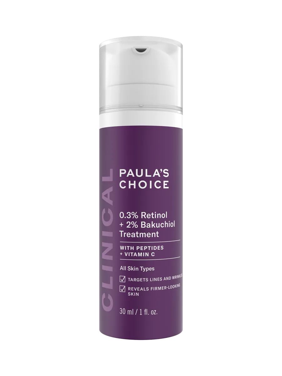 0.3% Retinol and 2% Bakuchiol Treatment