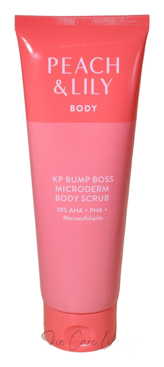 Peach & Lily KP Bump Boss Microderm Body Scrub