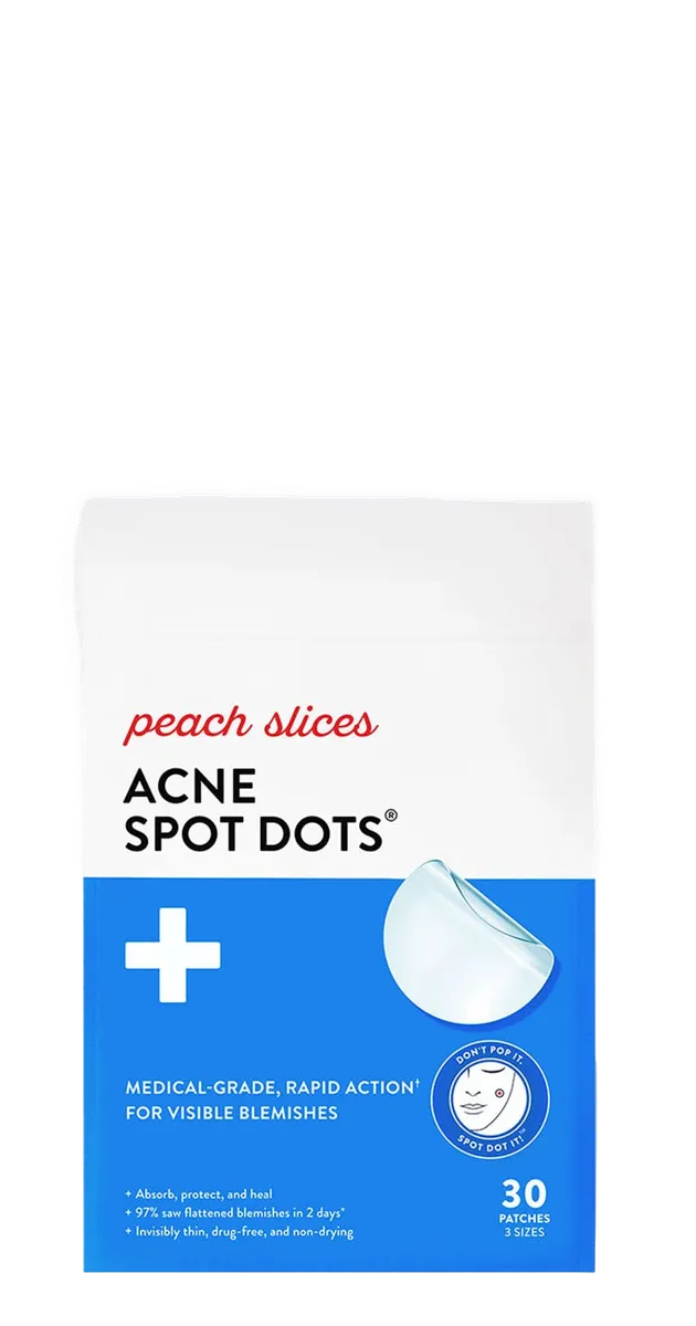 Peach Slices Acne Spot Dots Hydrocolloid Patches
