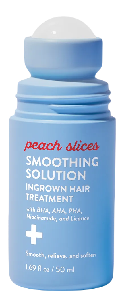 Peach Slices Smoothing Solution Ingrown Hair Treatment with Niacinamide and Licorice