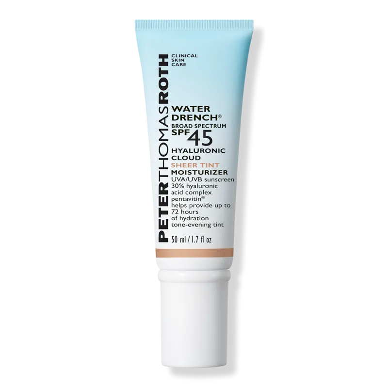Peter Thomas Roth Water Drench Broad Spectrum SPF 45 Hyaluronic Acid Cloud Sheer Tint Moisturizer