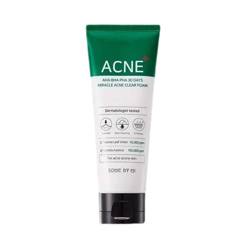 Some By Mi AHA BHA PHA 30 Days Miracle Acne Clear Foam
