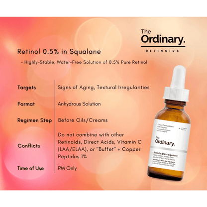 Retinol 0.5% in Squalane