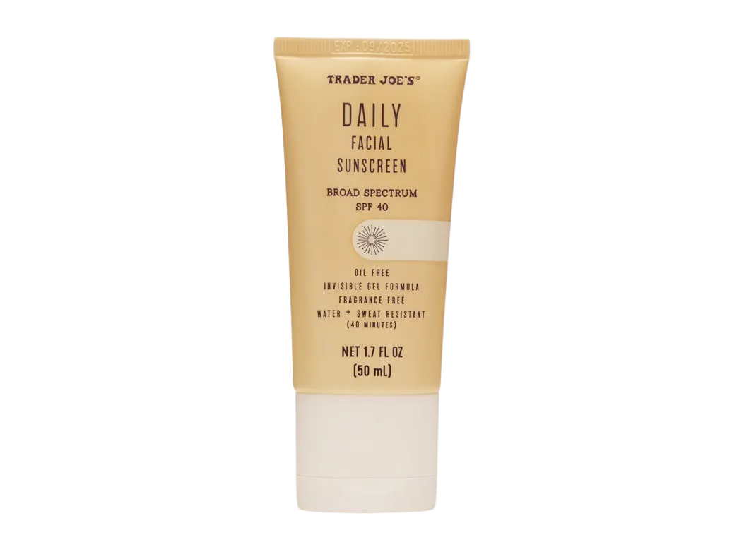 Trader Joe's Daily Facial Sunscreen Broad Spectrum SPF 40