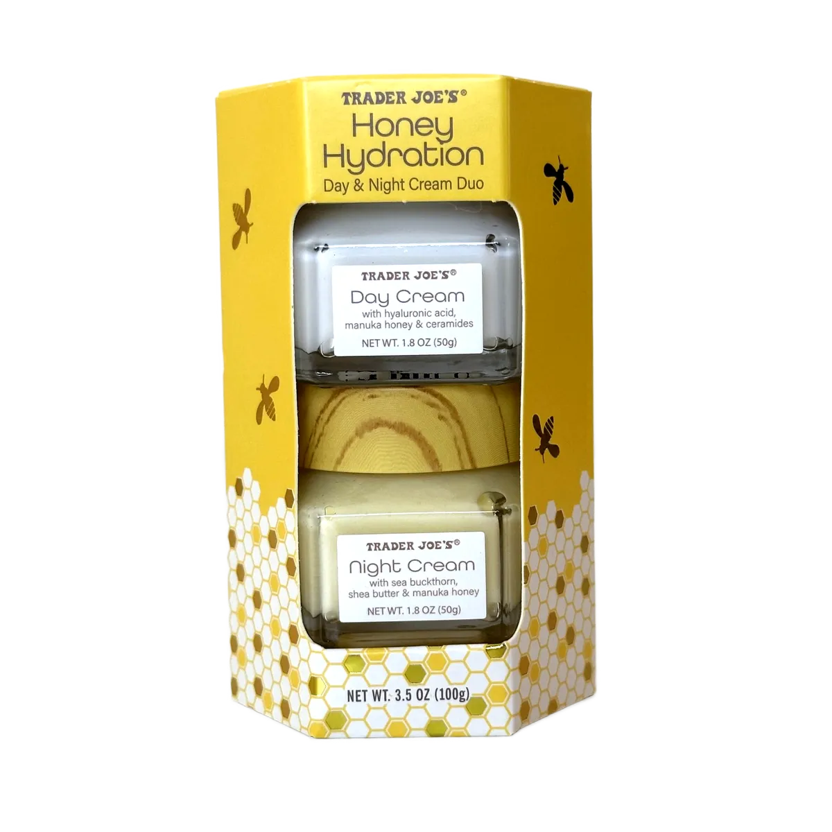 Trader Joe's Honey Hydration Day and Night Cream Duo