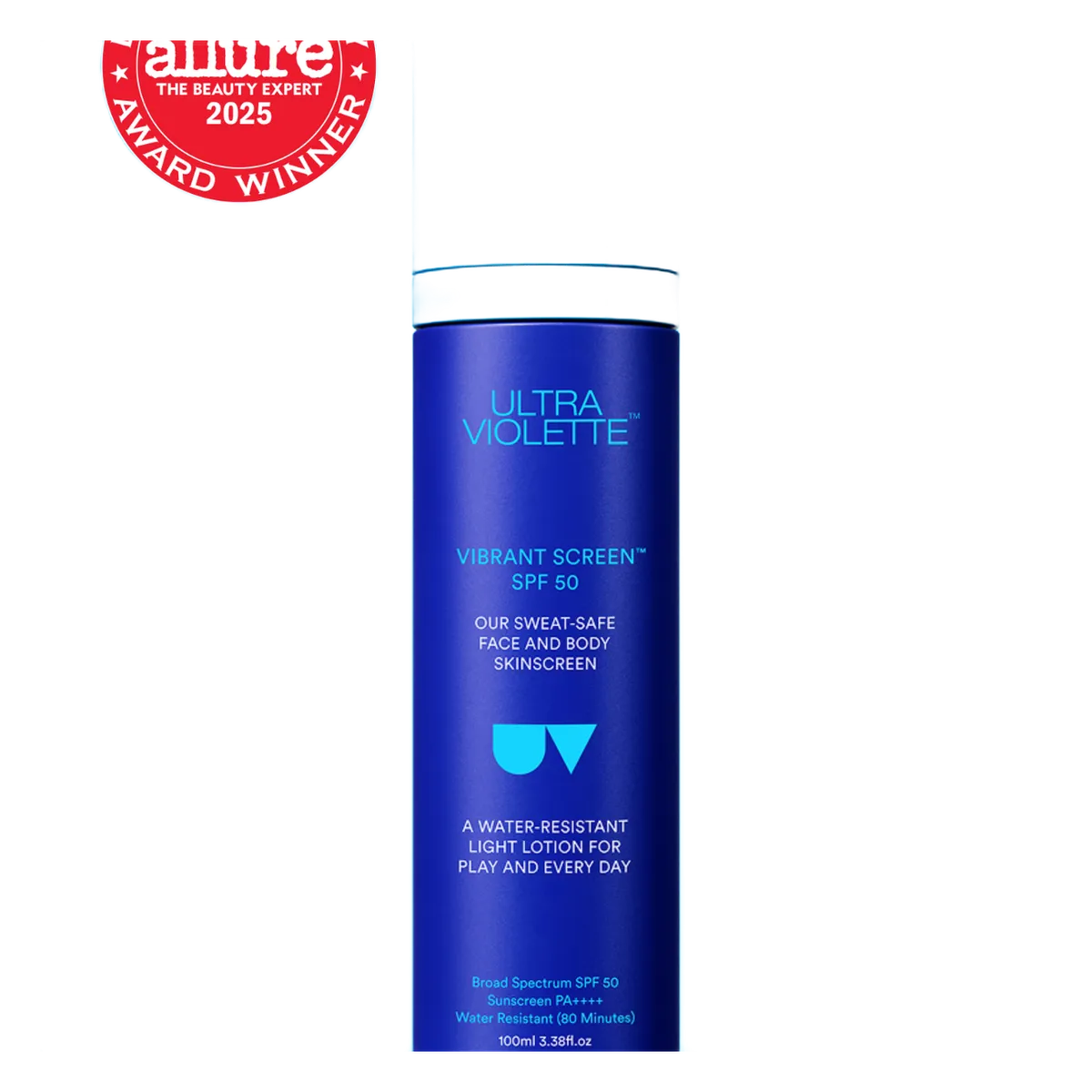 Ultra Violette Vibrant Screen SPF 50 Sweat Safe Face and Body Sunscreen