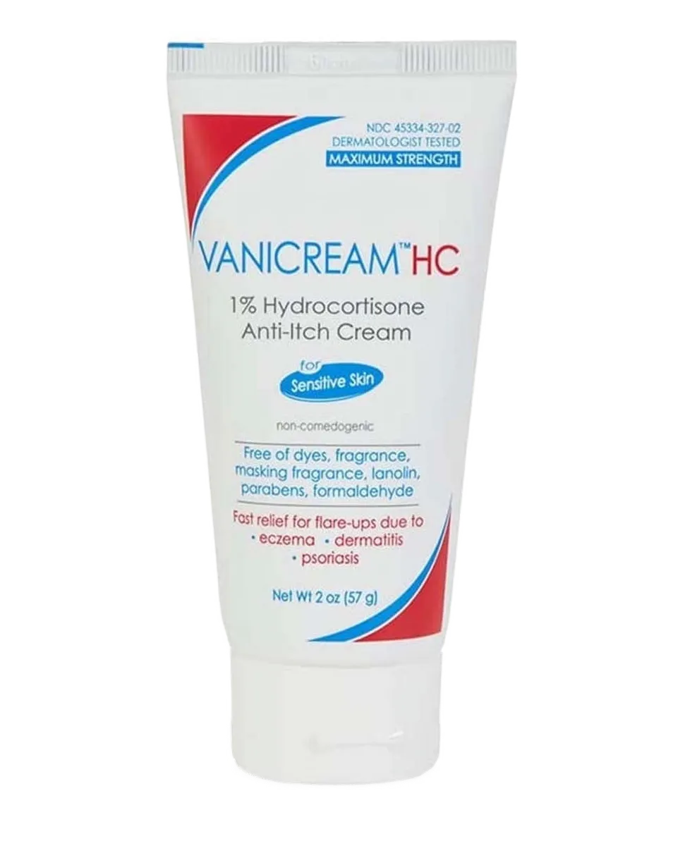 Vanicream 1% Hydrocortisone Itch Relief Cream