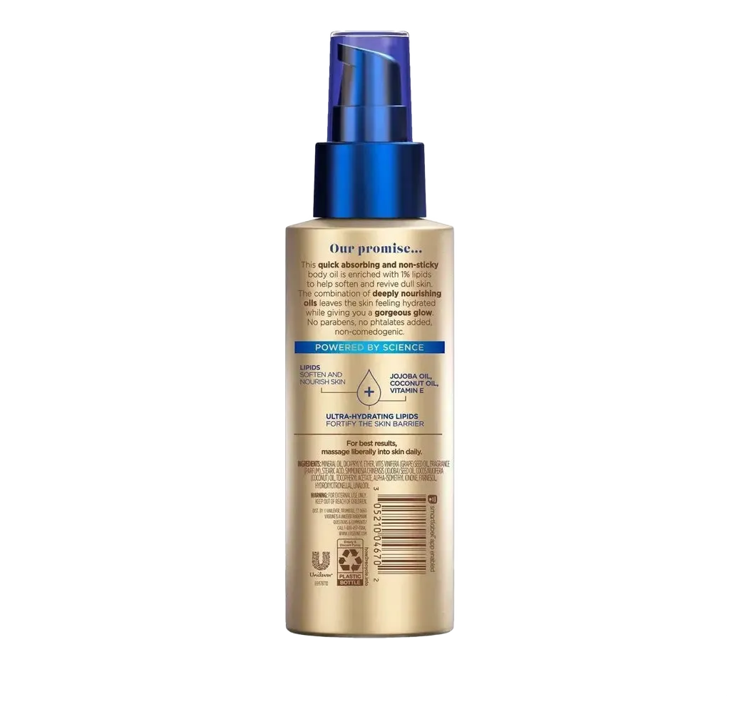 Vaseline Radiant X Hydrating Body Oil