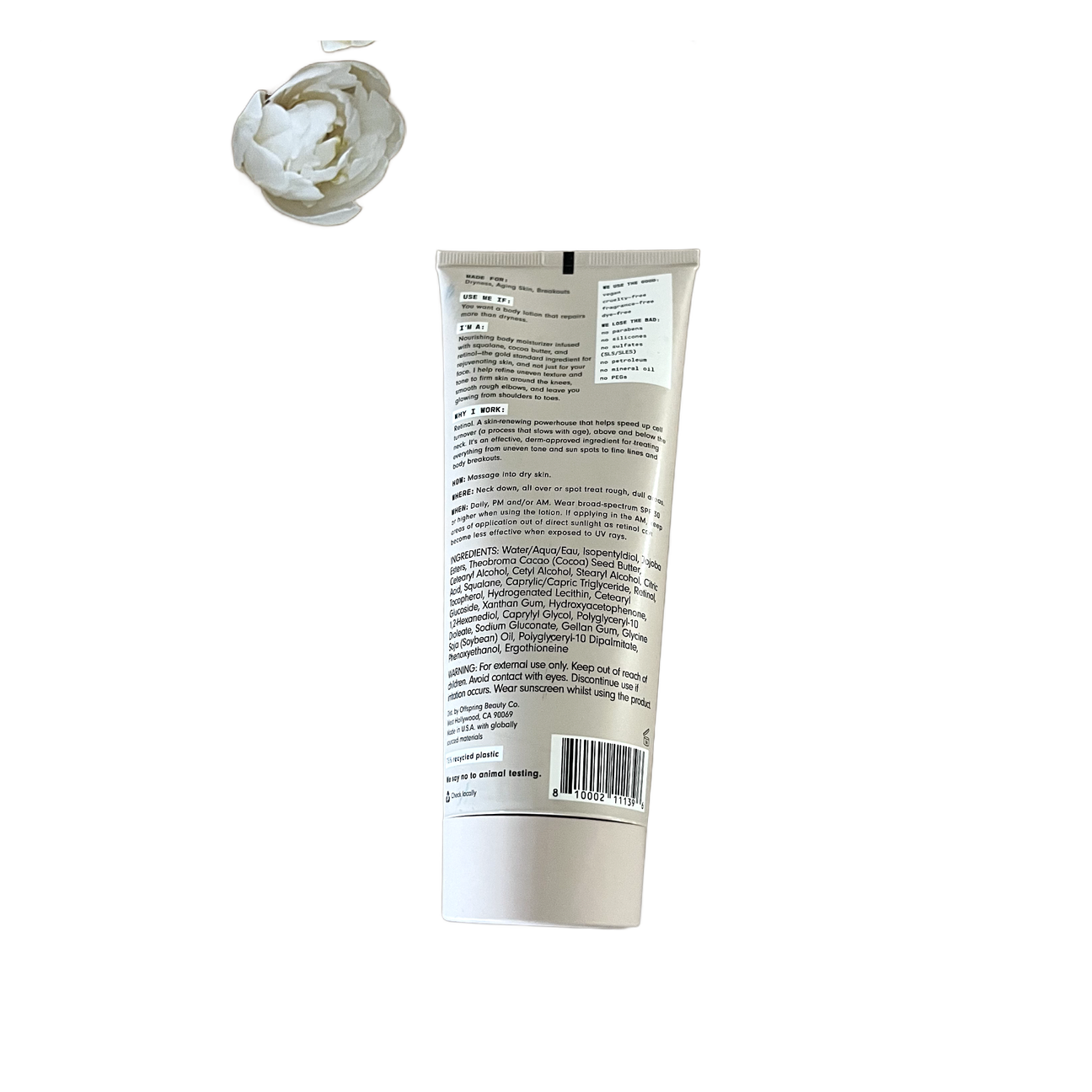 Press Restart Gentle Retinol Body Lotion
